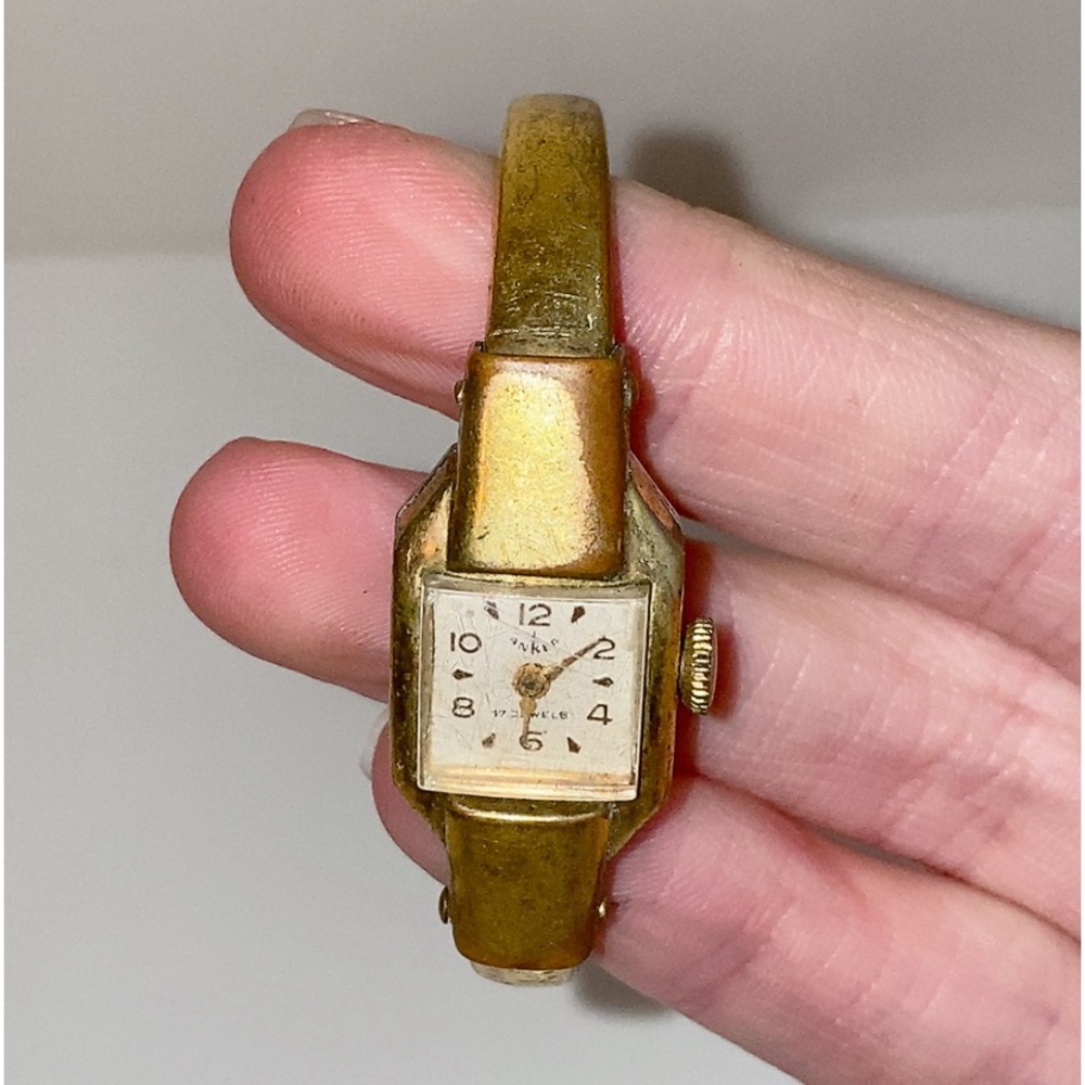 Vintage Women’s Gold Tone Watch for Parts